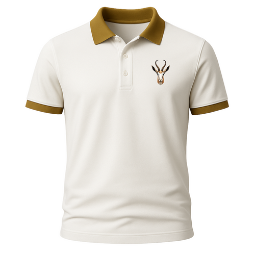 Gold Rush ( Retro Golf Shirt )