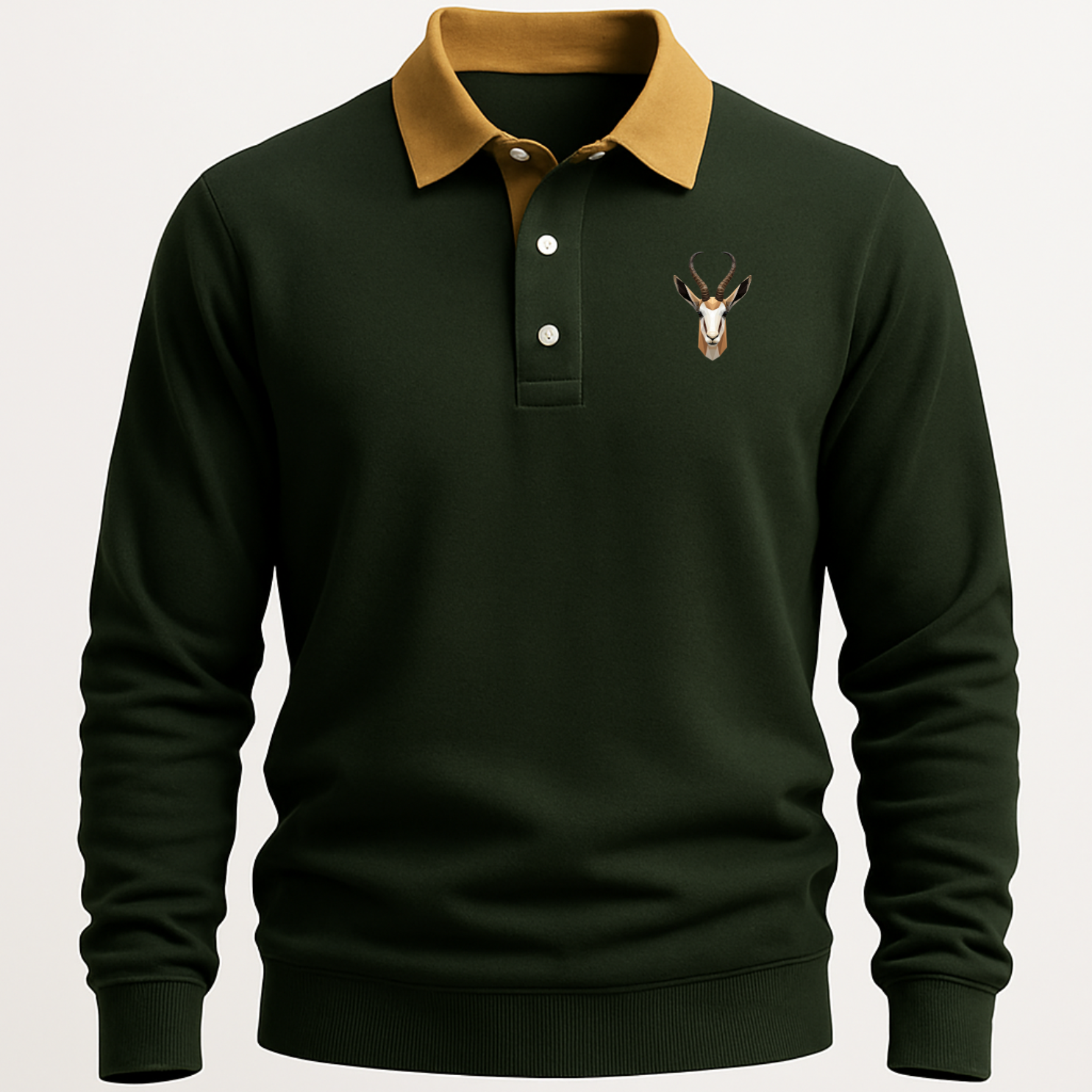 The Heritage XV (Long Sleeve Retro Collared Rugby Jersey)